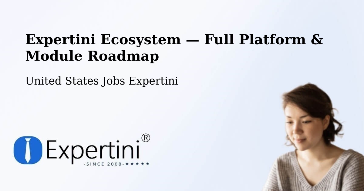 Expertini Ecosystem — Full Platform & Module Roadmap – Edgefield