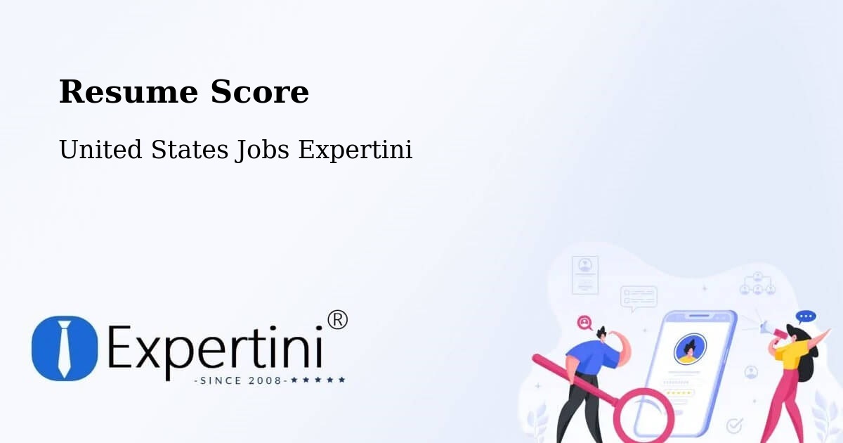 Resume Score & Job Description Match Tool – Edgefield - United States Jobs Expertini